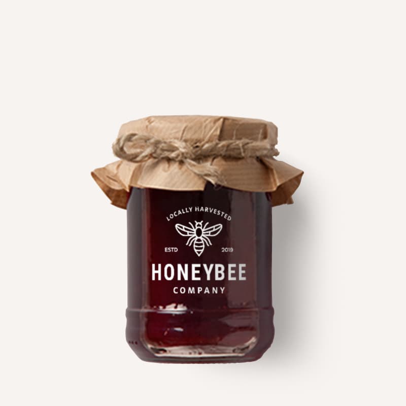 Acacia honey jar